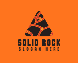 Lava Pyramid Business logo design