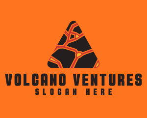 Lava Pyramid Business logo design