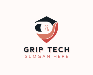 Cyber Tech Security logo design