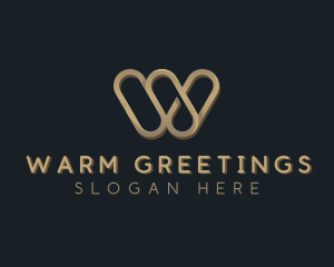 Luxury Designer Boutique Letter W logo design