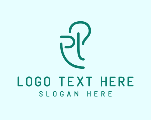 Abstract - Abstract Face Symbol logo design