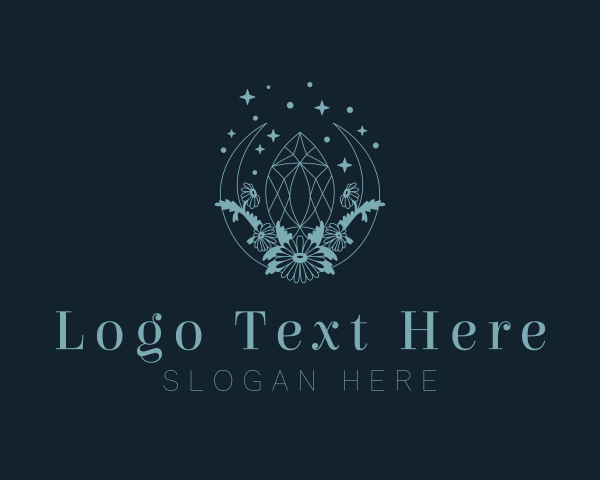 Glam logo example 2