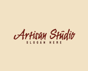 Fashion Studio Handwritten logo design