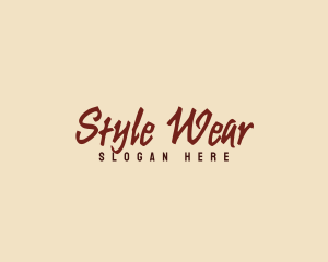 Fashion Studio Handwritten logo