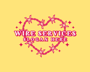 Wire Heart Love logo