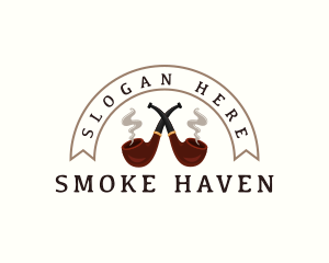 Cigar Smoking Pipe logo