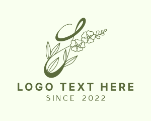 Green Floral Beauty logo