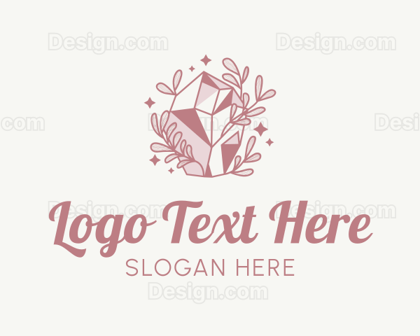 Elegant Mystical Crystal Logo