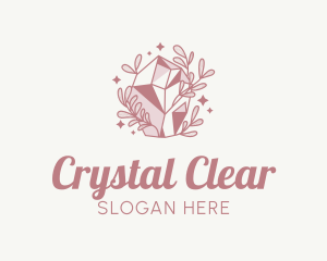 Elegant Mystical Crystal logo design