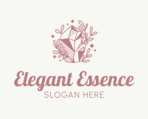 Elegant Mystical Crystal logo design