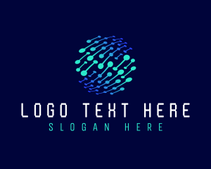 Networking - Technology Cyber Network logo design