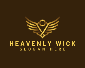 Holy Wings Halo logo design