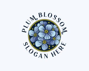 Alaska Botanical Flower logo design