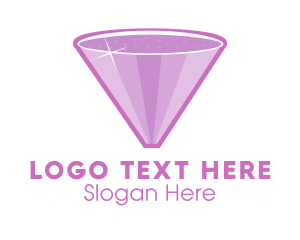 Purple Diamond Sparkle logo