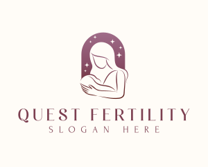 Mom Baby Parenting logo design