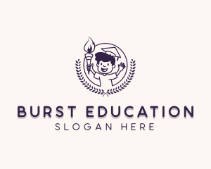 Preschool Daycare Education logo design