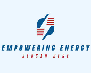 Lightning Bolt Electricity logo design