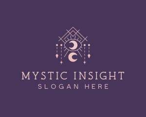 Mystic Bohemian Eye logo design