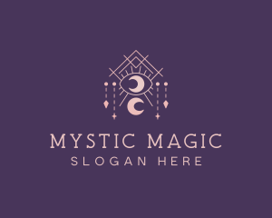 Mystic Bohemian Eye logo design