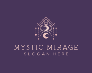 Mystic Bohemian Eye logo design