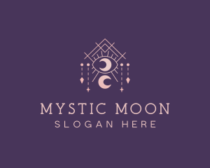 Mystic Bohemian Eye logo design