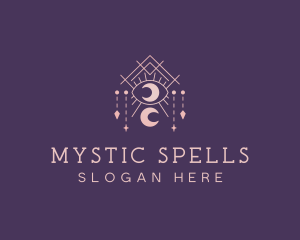 Mystic Bohemian Eye logo design