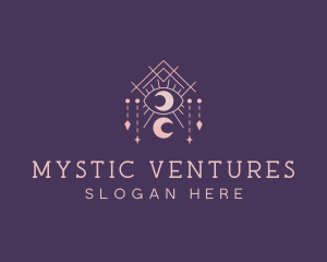 Mystic Bohemian Eye logo design