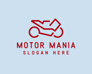 Modern Digital Motor  logo design