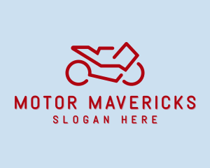 Modern Digital Motor  logo design