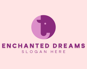 Mythical Unicorn Avatar logo design