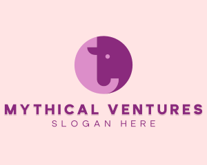 Mythical Unicorn Avatar logo design