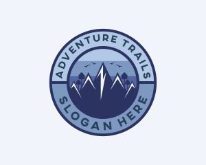 Mountain Adventure Trekking  logo design