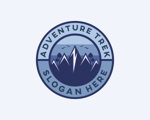 Mountain Adventure Trekking  logo design