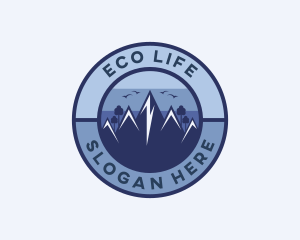 Mountain Adventure Trekking  logo design