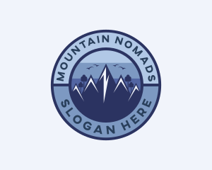 Mountain Adventure Trekking  logo design