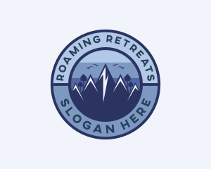 Mountain Adventure Trekking  logo design