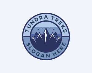 Mountain Adventure Trekking  logo design