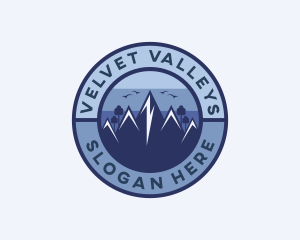 Mountain Adventure Trekking  logo design