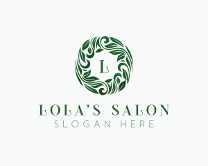 Nature Wellness Salon logo design