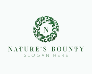 Nature Wellness Salon logo design