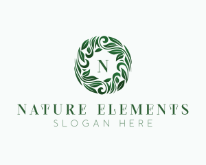 Nature Wellness Salon logo design