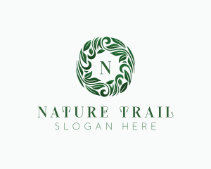 Nature Wellness Salon logo design