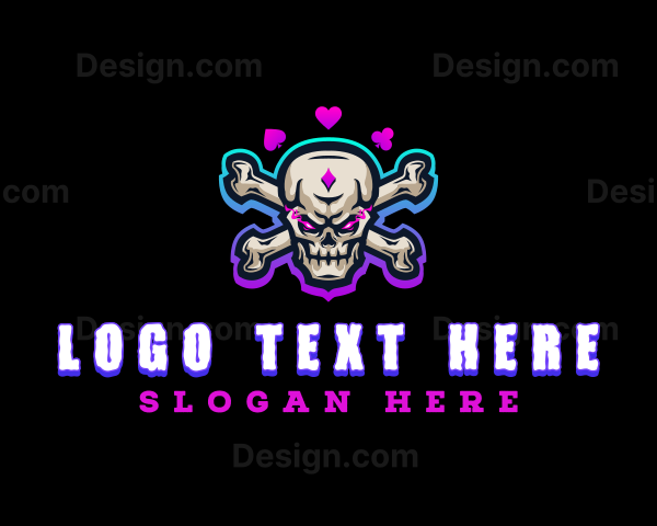 Skull Casino Gaming Logo