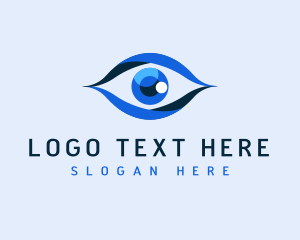 Blue Shiny Eye Lens logo