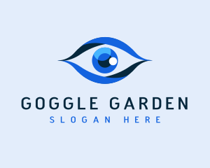 Blue Shiny Eye Lens logo