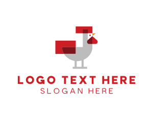 Pixel Rooster Poultry logo