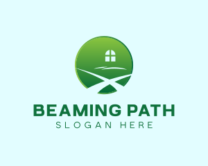 Window Path Real Estate logo design