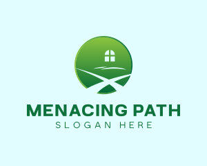 Window Path Real Estate logo design