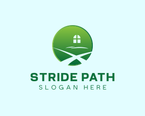 Window Path Real Estate logo design