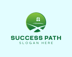 Window Path Real Estate logo design